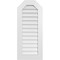 Ekena Millwork Octagonal Top Surface Mount PVC Gable Vent w/ 3-1/2"W x 1"P Standard Frame, 18"W x 42"H GVPOT18X4201SN - alternate 1